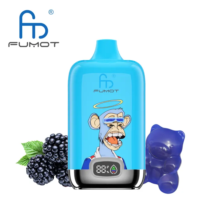 Digital Box 12000 Blue Razz Gummy Bear flavor