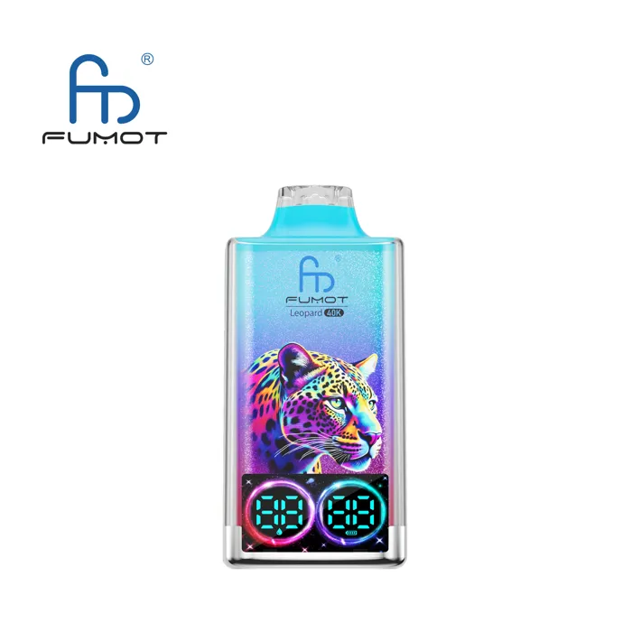 Leopard 40K Blue Razz Gummy Bear flavor