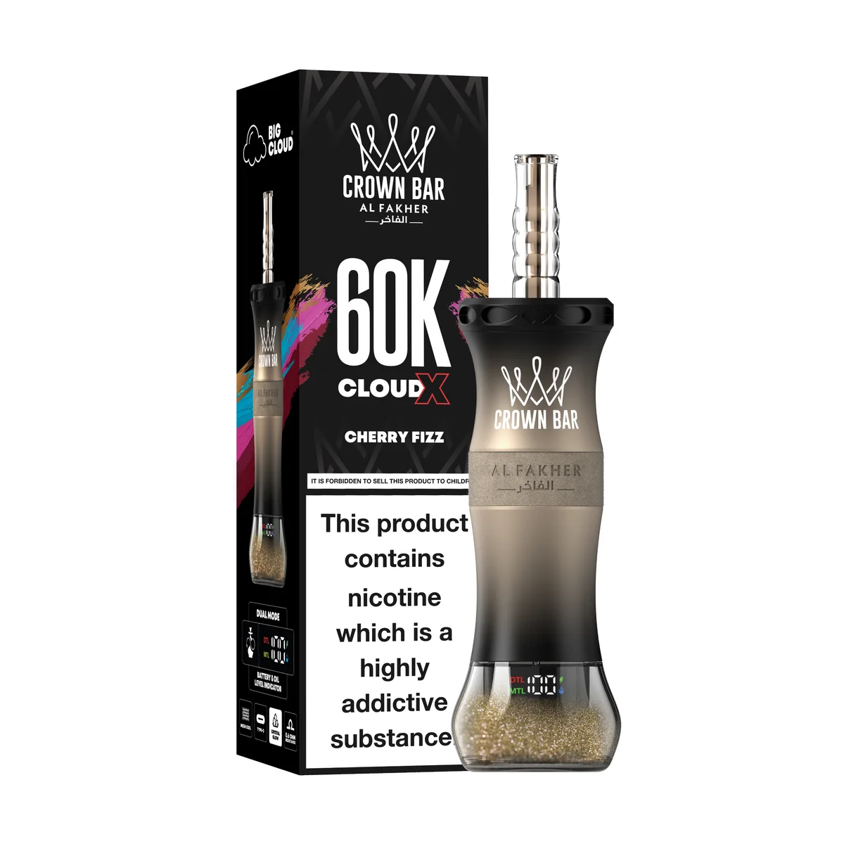 AL FAKHER Crown Bar 60K Cloud X wholesale